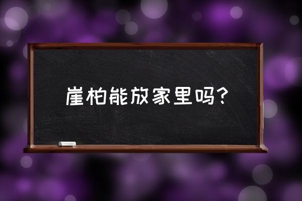 崖柏盆景放家里吉利吗 崖柏能放家里吗？