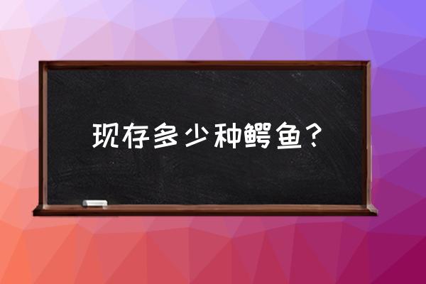 广州哪里有鳄鱼养殖场 现存多少种鳄鱼？